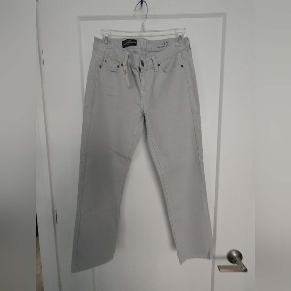 NWT J. Crew Light Chopped Matchstick Straight Jeans - Picture 5 of 9